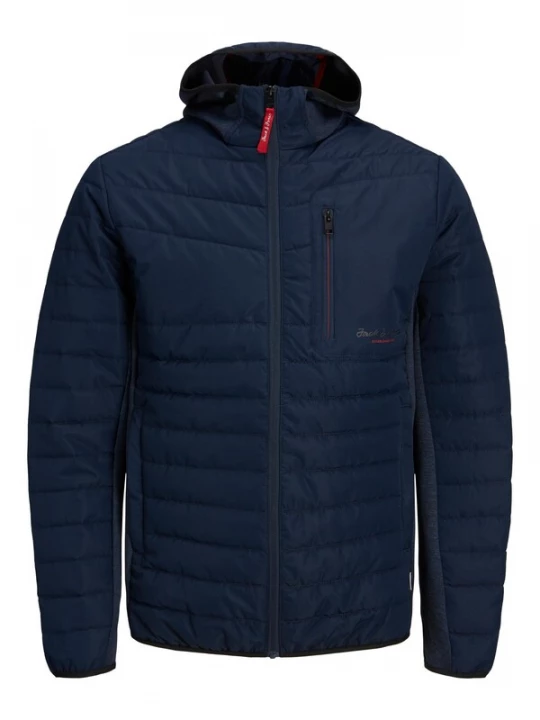 Foto van product JACK & JONES Tussenjas 'JCOBerg' marine / blauw gemêleerd