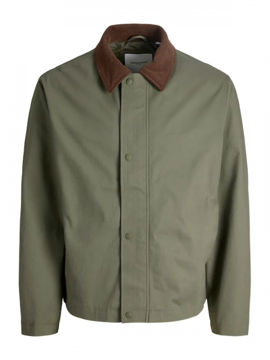 Foto van product JACK & JONES Tussenjas 'JJEGRAHAM' karamel / olijfgroen