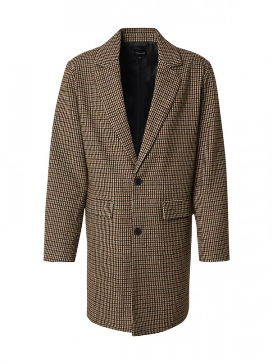 Foto van product JACK & JONES Tussenjas 'JJEHARRIS' donkerbeige / donkerbruin / zwart / wit