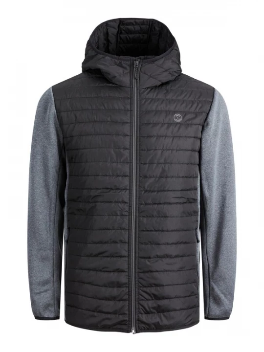 Foto van product JACK & JONES Tussenjas 'JJEMulti' grijs gemêleerd / zwart