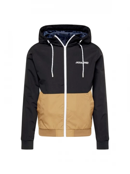 Foto van product JACK & JONES Tussenjas 'JJERush' safraan / zwart / wit