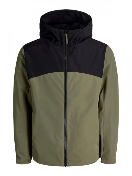 Foto van product JACK & JONES Tussenjas 'JJESoho' olijfgroen / zwart