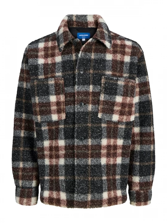 Foto van product JACK & JONES Tussenjas 'JORBLEECKER' lichtbruin / grijs / zwart / wit