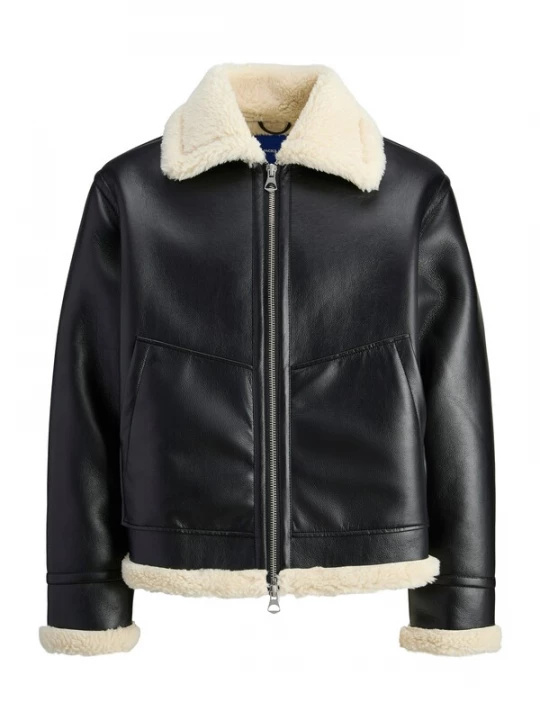 Foto van product JACK & JONES Tussenjas 'JORLIVERPOOL' crème / zwart