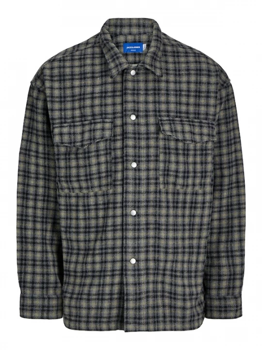 Foto van product JACK & JONES Tussenjas 'JORVesterbro' lichtgeel / grijs gemêleerd / zwart / zwart gemêleerd