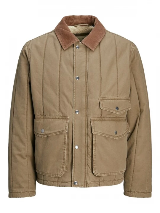 Foto van product JACK & JONES Tussenjas 'JPRBLUCOMO' bruin / brokaat