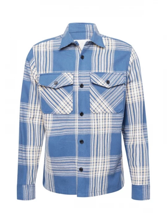 Foto van product JACK & JONES Tussenjas 'JPRCCRoy' sand / royal blue / koningsblauw / natuurwit