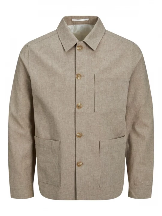 Foto van product JACK & JONES Tussenjas 'JPRRiviera' beige gemêleerd