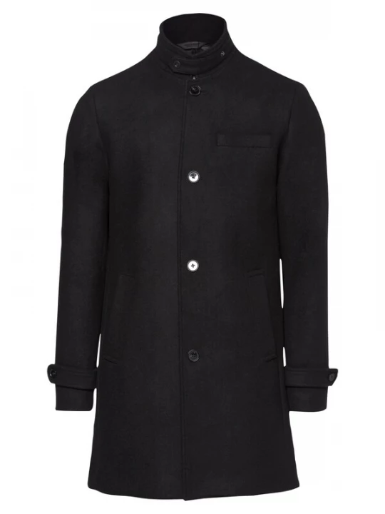 Foto van product JACK & JONES Tussenjas 'Melton' zwart
