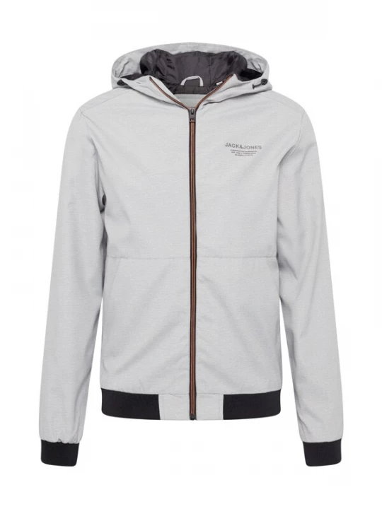 Foto van product JACK & JONES Tussenjas 'Seam' grijs gemêleerd / donkeroranje / zwart