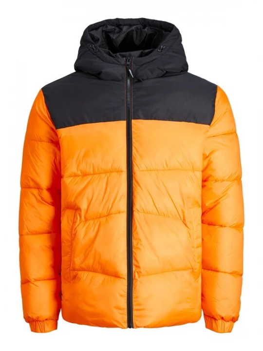 Foto van product JACK & JONES Winterjas 'Chili' oranje / zwart