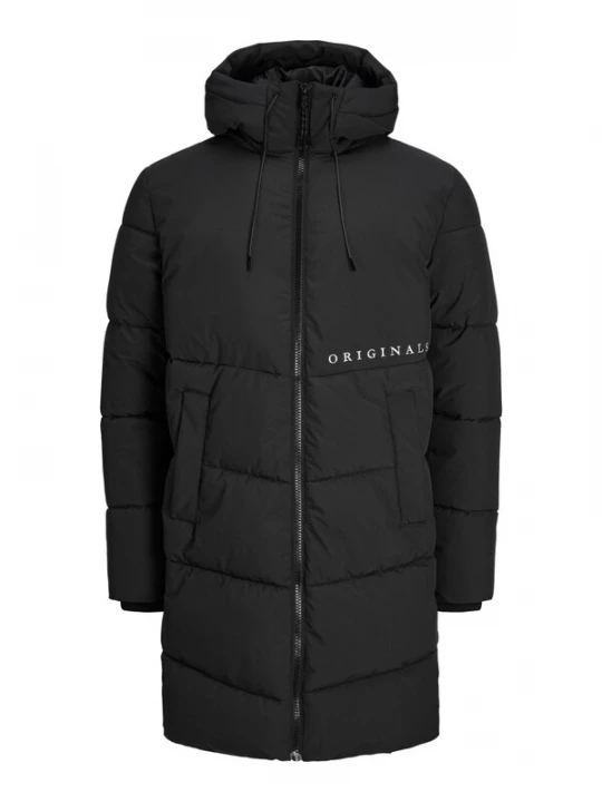 Foto van product JACK & JONES Winterjas 'Copenhagen' zwart / wit