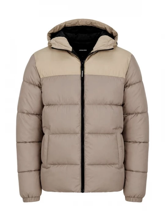 Foto van product JACK & JONES Winterjas 'Hili' beige / donkerbeige