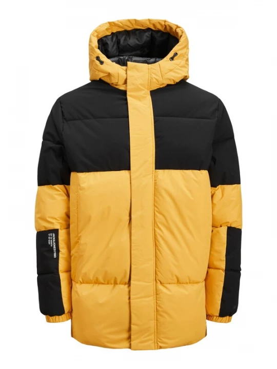 Foto van product JACK & JONES Winterjas 'JJEForce' honing / zwart / wit