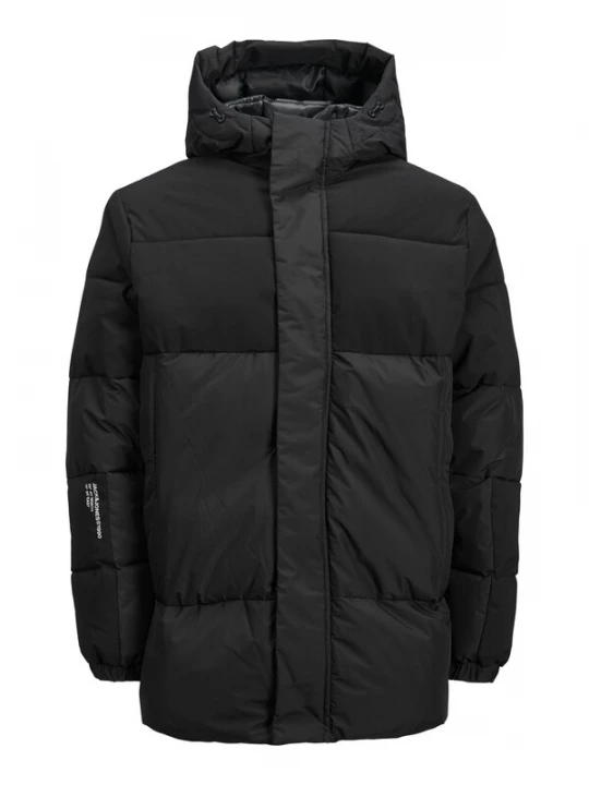 Foto van product JACK & JONES Winterjas 'JJEForce' zwart / wit