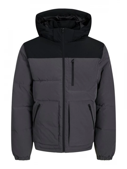 Foto van product JACK & JONES Winterjas 'JJEOtto' donkergrijs / zwart