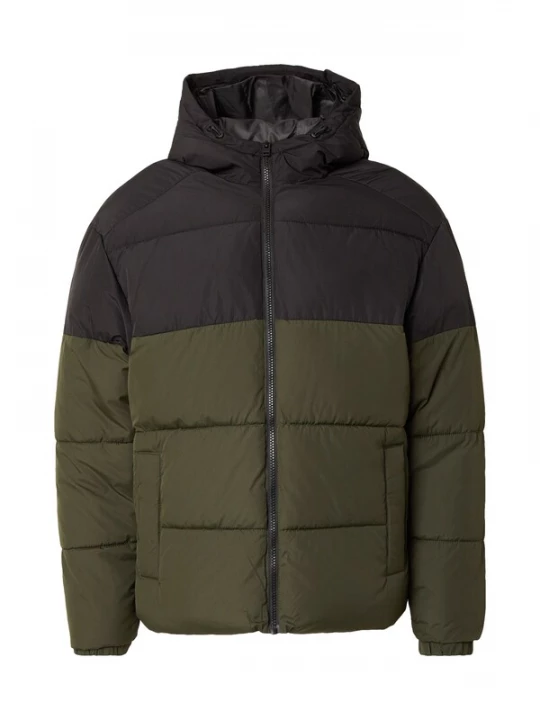 Foto van product JACK & JONES Winterjas 'JJMaze' olijfgroen / zwart