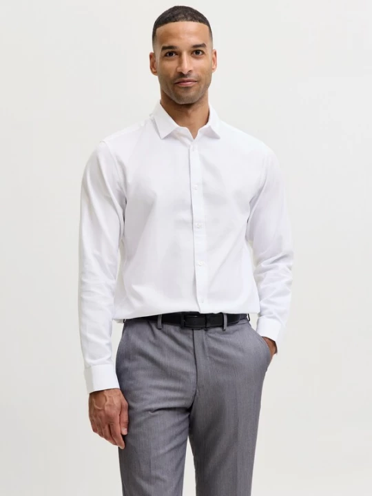 Foto van product JACK & JONES Zakelijk overhemd 'JJEJoe' wit