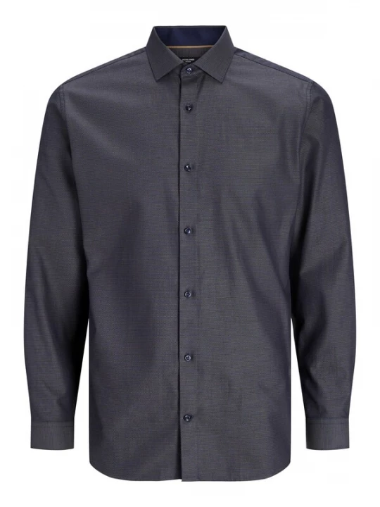 Foto van product JACK & JONES Zakelijk overhemd 'JPRBLAParker' beige / blauw / nachtblauw