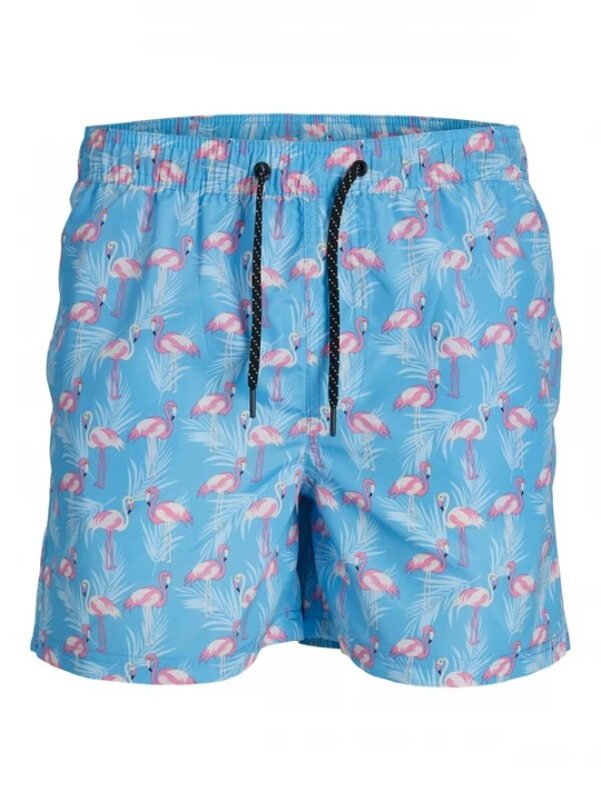 Foto van product JACK & JONES Zwemshorts 'Fiji' champagne / eosine / pastelroze / wit