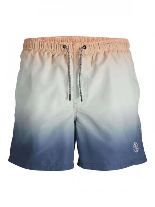 Foto van product JACK & JONES Zwemshorts 'JJFiji' chamois / blauw / oranje