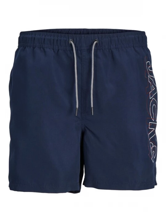 Foto van product JACK & JONES Zwemshorts 'JPSTFiji' navy / wit