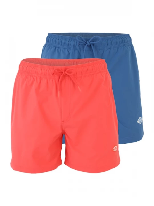 Foto van product JACK & JONES Zwemshorts 'JPSTMAUI' knalrood / zwart