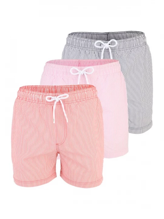 Foto van product JACK & JONES Zwemshorts 'JPSTMAUI' navy / lichtroze / oranjerood / wit