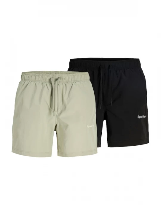 Foto van product JACK & JONES Zwemshorts 'JPSTMAUI NORREBRO' pastelgroen / zwart