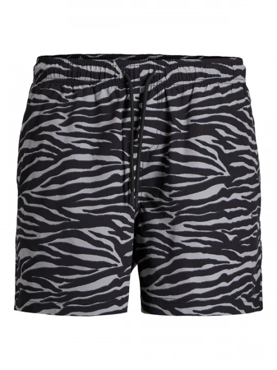 Foto van product JACK & JONES Zwemshorts 'Maui' grijs / zwart