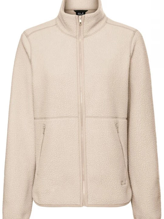 Foto van product JACK WOLFSKIN Functionele fleece jas 'LITE CURL' beige