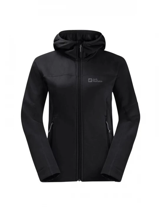 Foto van product JACK WOLFSKIN Functionele fleece jas zwart