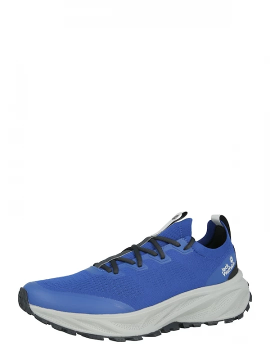 Foto van product JACK WOLFSKIN Loopschoen 'TRAIL KNIT' blauw / wit