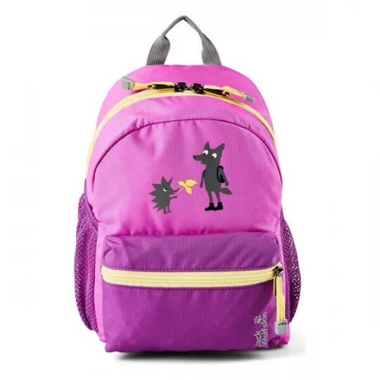 Foto van product JACK WOLFSKIN Rugzak 'Little Scout' geel / neonroze / zwart