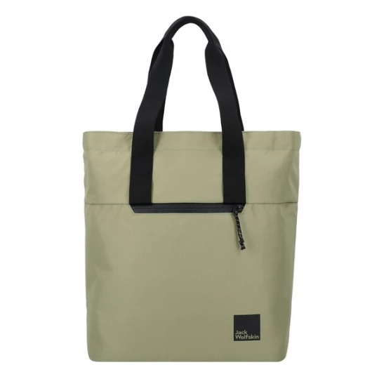 Foto van product JACK WOLFSKIN Schoudertas 'Thrity Five Cans ' groen / zwart