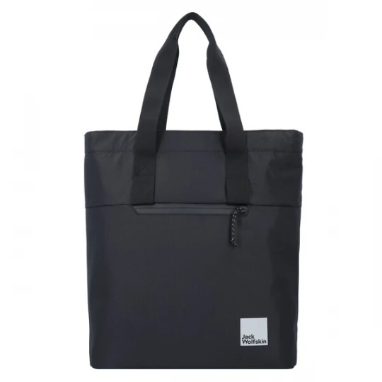 Foto van product JACK WOLFSKIN Schoudertas 'Thrity Five Cans' zwart / wit