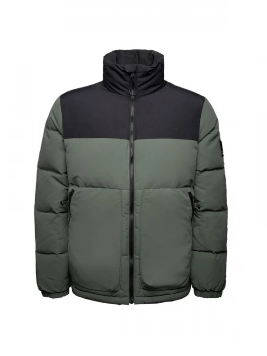 Foto van product JACK WOLFSKIN Winterjas groen / zwart gemêleerd