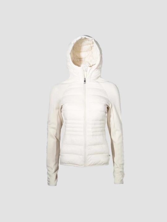 Foto van product JACK1T Outdoorjas ' Calypso Hybrid Hood ' wit