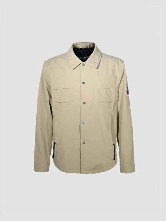 Foto van product JACK1T Outdoorjas ' Eden-Hemd ' beige