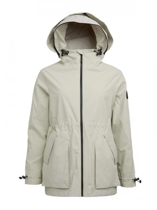 Foto van product JACK1T Outdoorjas ' Helio Mid Windbreaker ' wit