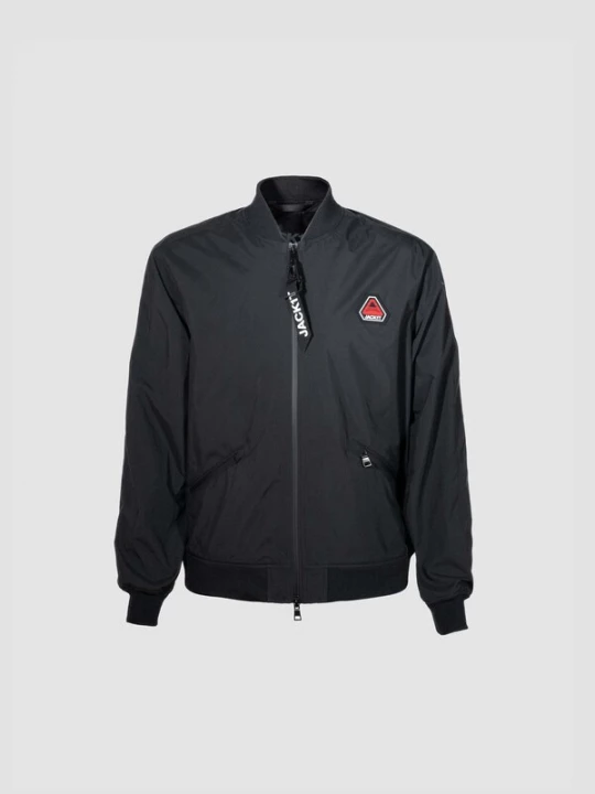 Foto van product JACK1T Outdoorjas ' Oberon Tech Bomber ' zwart