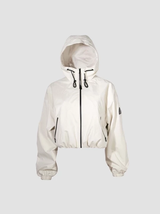 Foto van product JACK1T Outdoorjas ' Orpheus Cropped ' wit