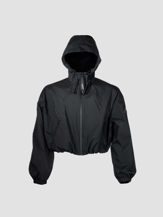 Foto van product JACK1T Outdoorjas ' Orpheus Cropped ' zwart