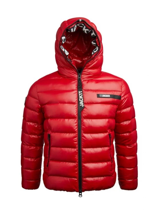 Foto van product JACK1T Winterjas 'R3D' kersrood
