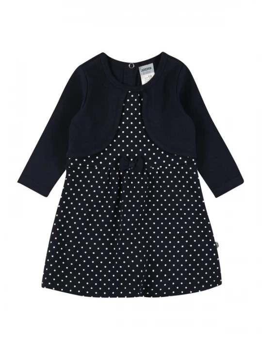 Foto van product JACKY Jurk navy / wit