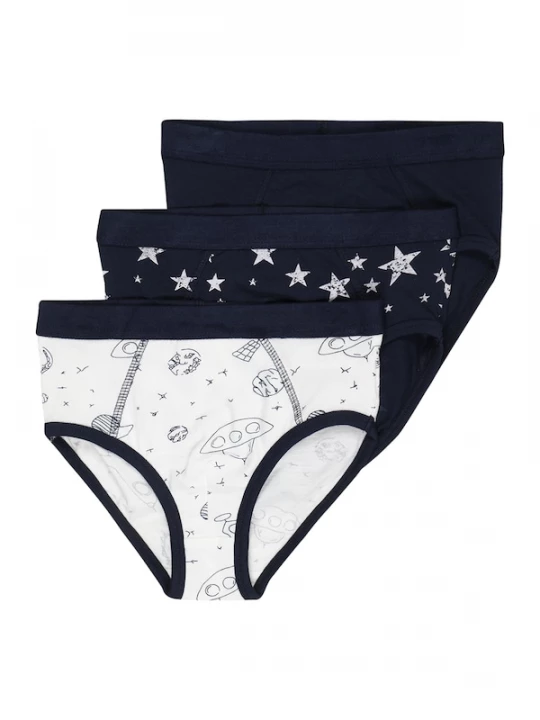 Foto van product JACKY Onderbroek nachtblauw / wit