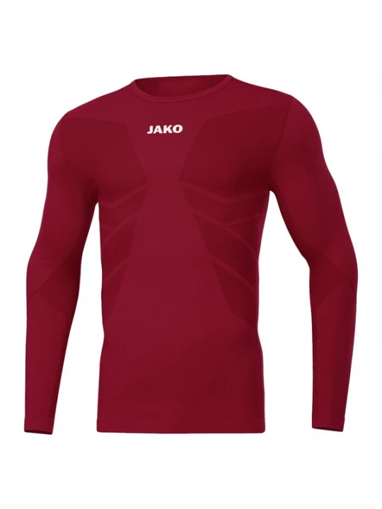 Foto van product JAKO Basislaag 'Comfort 2.0' donkerrood / wit