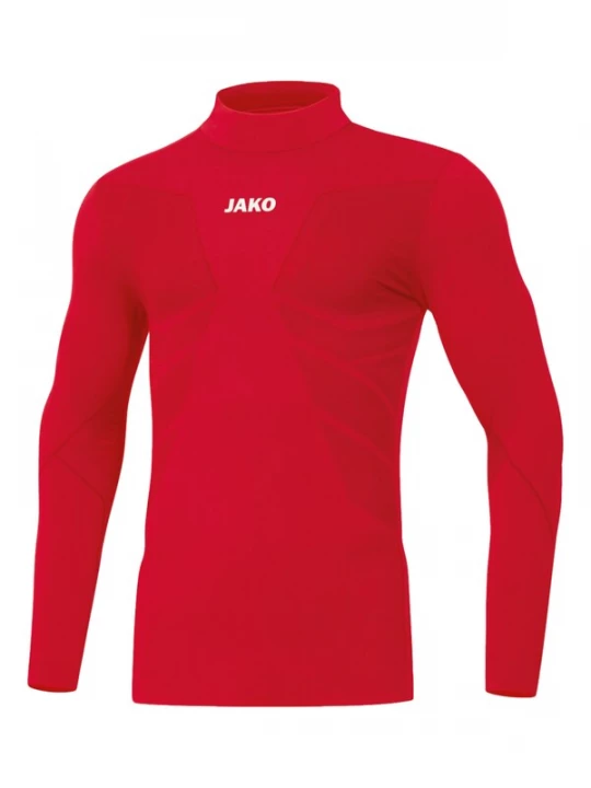 Foto van product JAKO Basislaag 'Comfort 2.0' rood / vuurrood / wit