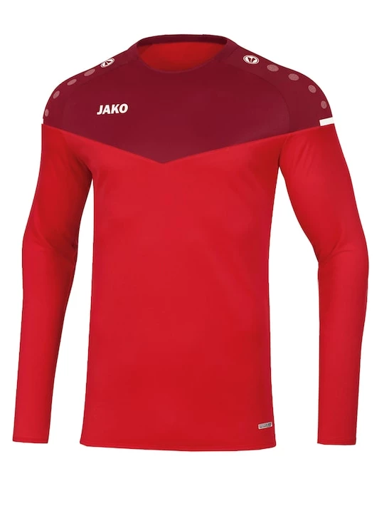 Foto van product JAKO Functioneel shirt 'Champ' rood / donkerrood / wit