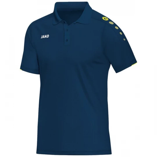 Foto van product JAKO Functioneel shirt donkerblauw / geel / wit